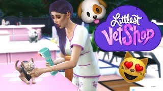 Opening my Vet Shop  LVS  Ep2  Sims4 Cats amp Dogs [upl. by Hebel573]