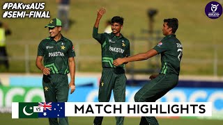 Pakistan vs Australia Under 19 World Cup 2024 Semi Final Highlights 2024  PAK vs AUS Highlights [upl. by Crean]