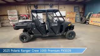 2025 Polaris Ranger Crew 1000 Premium PX5039 [upl. by Janenna]