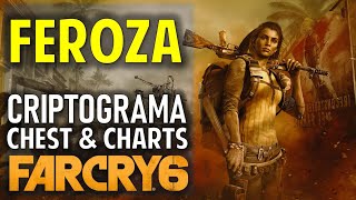 Feroza Criptograma Chest amp Charts Locations  Balaceras Valle De Oro  FAR CRY 6 Collectibles [upl. by Goodspeed879]