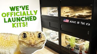 The OFFICIAL Leopard Gecko STARTER KIT  How To Build amp Decorate [upl. by Ynohtnaeoj]