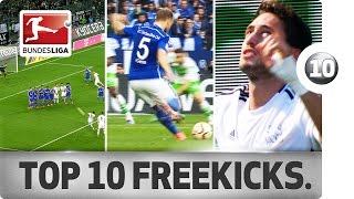 Top 10 Free Kicks  Season 201516 [upl. by Jaddan]