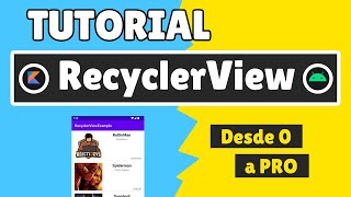 Tutorial RECYCLERVIEW DEFINITIVO en ANDROID 📱 con KOTLIN en español  GRID Android en Kotlin 2022 [upl. by Llerrem]