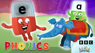 Alphablocks  Learn to Read  60 Mins of Spelling  Phonics for Kids [upl. by Yrovi]