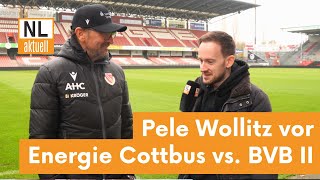 FC Energie Cottbus  Bleibt der FCE Tabellenführer Pele Wollitz vor Heimspiel gegen BVB II [upl. by Llenrub]