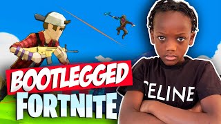 Mom FORCES Me To Play BOOTLEGGED FORTNITE 1V1lol [upl. by Letsou566]