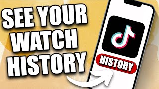 How to See Tiktok Watch History 2024 [upl. by Annehs]