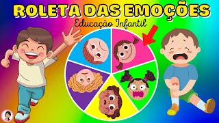 💛Roleta das EmoçõesEmoções para a Educação Infantil  Atividade lúdica para a Educação Infantil [upl. by Lorenza]