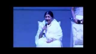 Lata Mangeshkar sings for Sachin Tendulkar [upl. by Gambell]