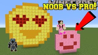 Minecraft NOOB VS PRO  GUESS THE BUILD  MiniGame [upl. by Sum344]