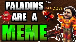 Paladins Are A MEME Should You Play Paladin In Classic WoW [upl. by Niuq837]