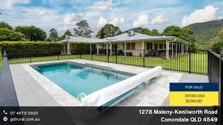 1278 MalenyKenilworth Road Conondale QLD 4549 [upl. by Charmion257]