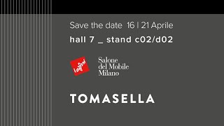 TOMASELLA  Salone del Mobile MILANO 2024 [upl. by Tol]