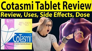 Telmisartan and hydrochlorothiazide tablets ip 40 mg  125 mg  Review Cotasmi tablet uses in urdu [upl. by Riehl]