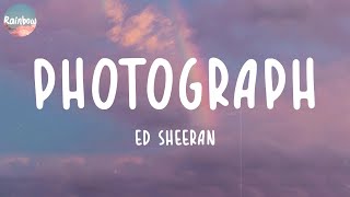 Ed Sheeran  Photograph Lyrics  Charlie Puth Justin Bieber [upl. by Odlanir]