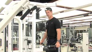 Life Fitness Assisted DipChin Tutorial [upl. by Ultun99]