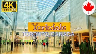 4k Luxurious Shopping Mall  Yorkdale Shopping Centre  Toronto Ontario Canada  Walking Tour [upl. by Johen532]