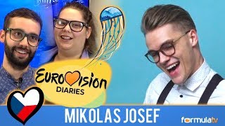 EUROVISIÓN 2018 CZECH REPUBLIC Mikolas Josef  quotLie To Mequot ¿Ganador REACCIÓN  Eurovisión Diaries [upl. by Culliton]