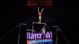 Helen Kevric Silver Medal 🥈  Uneven Bars Junior Final  European Championships 2022 [upl. by Maillw986]