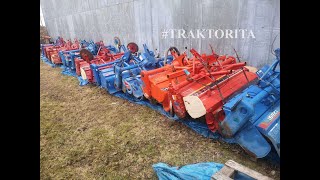 ŽEMĖS DIRBIMO FREZOS  Rotary tillers  traktorita [upl. by Elden494]