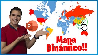 ✅ MAPA INTERACTIVO en PowerPoint 😱😱😱Sorprende a Todos [upl. by Nahor]