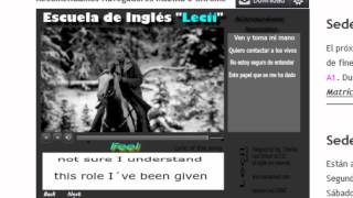 Aprender Inglés con CANCIONES La mejor Metodología de La Escuela LECII [upl. by Ayotol308]