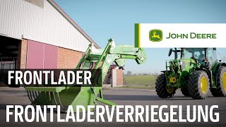 An und Abbauen eines John Deere Frontladers der Serie R [upl. by Pearman]