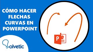 Como Hacer Flechas Curvas en Power Point [upl. by Rayna]