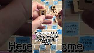 Most common letter in Scrabble Words that start with E [upl. by Debby]