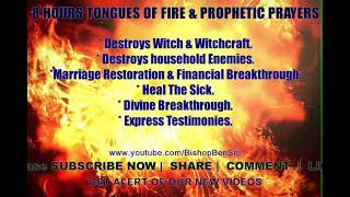 Tongues of Fire amp Prophetic Prayers 8 Hours Bishop Ben Snr [upl. by Weingarten]