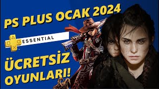 PS PLUS OCAK ÃœCRETSÄ°Z OYUNLARI  PS PLUS ESSENTIAL OCAK OYUNLARI  PS PLUS OCAK 2024 [upl. by Adah609]