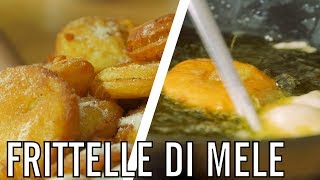 Frittelle di mele e cannella  IO FRIGGO TUTTO  Valerio  Cucina da Uomini [upl. by Acsecnarf]