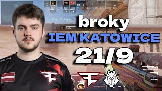 CS2 POV FaZe broky 219 vs G2 Inferno IEM Katowice 2024 Quarterfinal [upl. by Alexandr]