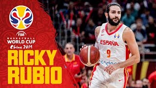 Ricky Rubio  Spain  AllStar Five  FIBA Basketball World Cup 2019 [upl. by Dnomayd182]