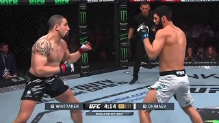 quotFULL FIGHT Robert Whittaker vs Khamzat Chimaev  UFC Showdownquot [upl. by Ashbaugh]