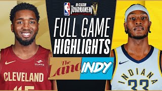 CAVALIERS at PACERS  NBA INSEASON TOURNAMENT 🏆  FULL GAME HIGHLIGHTS  November 3 2023 [upl. by Eimac472]