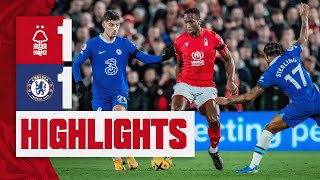 MATCH HIGHLIGHTS  NOTTINGHAM FOREST 11 CHELSEA  PREMIER LEAGUE [upl. by Eilesor20]