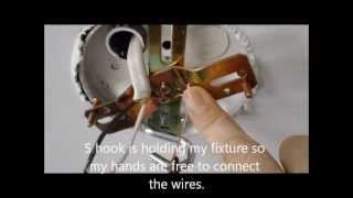 How to install a light fixture [upl. by Innor129]