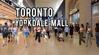 Toronto Yorkdale Shopping Centre Mall Toronto Canada 4k [upl. by Alekin]