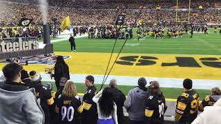 Steelers Pre Game Introduction Steelers Vs Bengals 122323 [upl. by Katee]