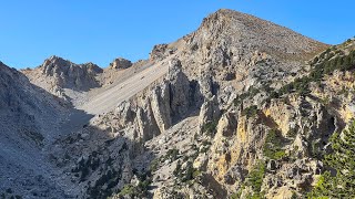 Samaria gorge Chania Crete Greece 4K HDR [upl. by Hanikahs]