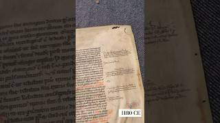 Decretum Gratiani MS Fragment 1180 CE [upl. by Adolphe]