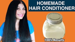 Homemade Hair Conditioner For Dry Damaged Frizzy Hair  Get Silky Smooth Glossy Hair [upl. by Odlamur]