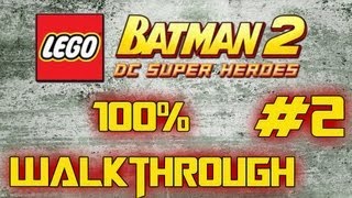 LEGO Batman 2  DC Superheroes  100 Walkthrough  Harboring a Criminal [upl. by Charin448]