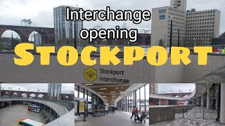 Stockport interchange opening [upl. by Lindbom]