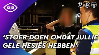 OPGEFOKTE TIENERS schelden er flink op los  De Handhavers  KIJK Misdaad [upl. by Shem132]