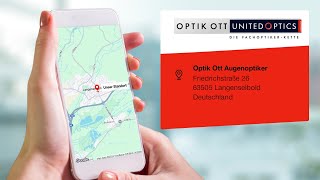 Optik Ott Augenoptiker  Augenoptikergeschäft in Langenselbold [upl. by Adriena]