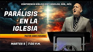 Parálisis en la iglesia  Pastor James Rosario [upl. by Wrennie]