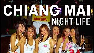 Chaing Mai night life Thailand Bars amp Restaurants with Geoff Carter [upl. by Rosalinda]