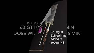 Anaphylaxis with shock slow epi infusion [upl. by Goraud824]